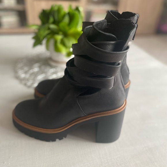 Free People Shoes | Jesse Cutout Boot | Black | Size 39 - Picture 6 of 13